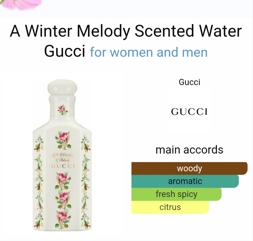 A Winter Melody Scented Water by Gucci 150ml