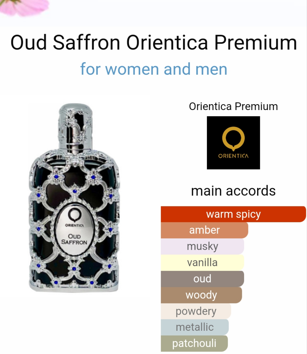 Oud Saffron by Orientica Premium 100ml