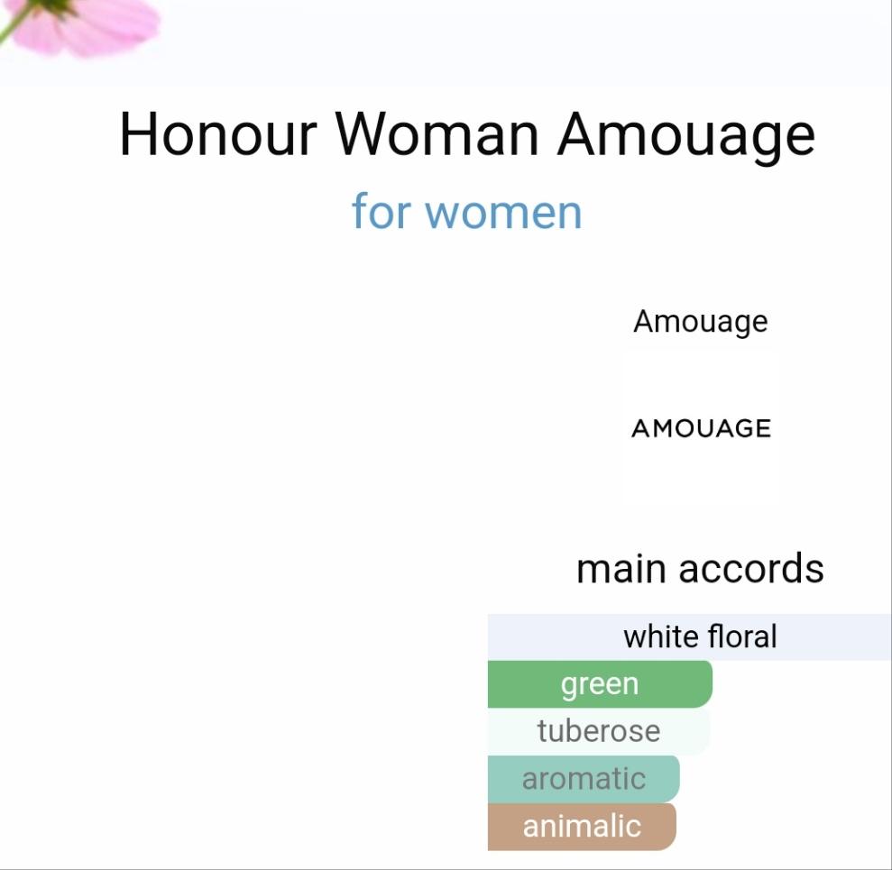 Honour Woman by Amouage 100ml