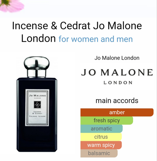 Incense & Cedrat by Jo Malone 100ml