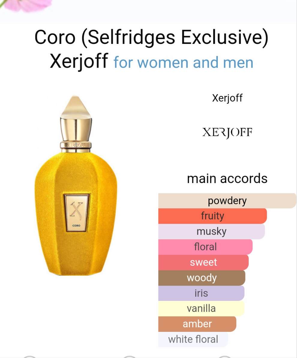 Coro (Selfridges Exclusive) by Xerjoff 100ml