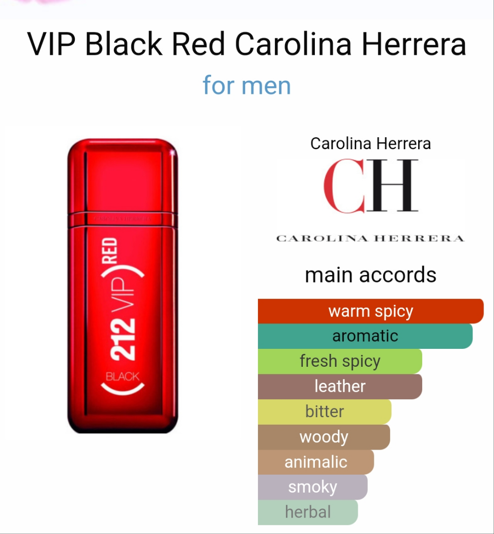 VIP Black Red by Carolina Herrera 100ml