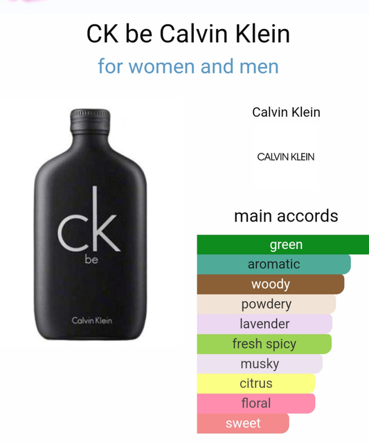 CK be by Calvin Klein 100ml