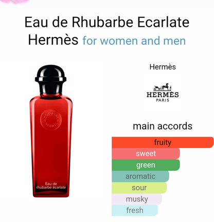 Eau de Rhubarbe Ecarlate by Hermès 100ml