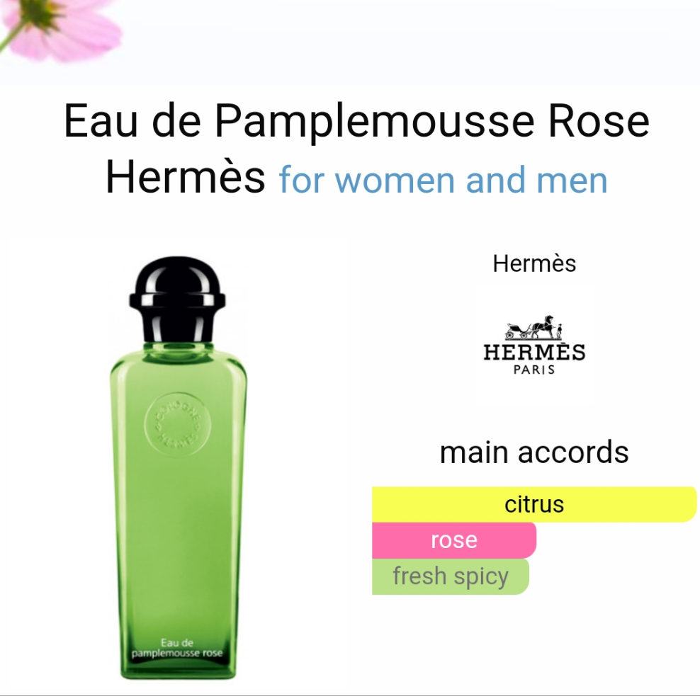 Eau de Pamplemousse Rose by Hermès 100ml