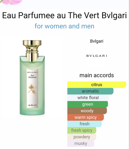 Eau Parfumee au The Vert by Bvlgari 100ml