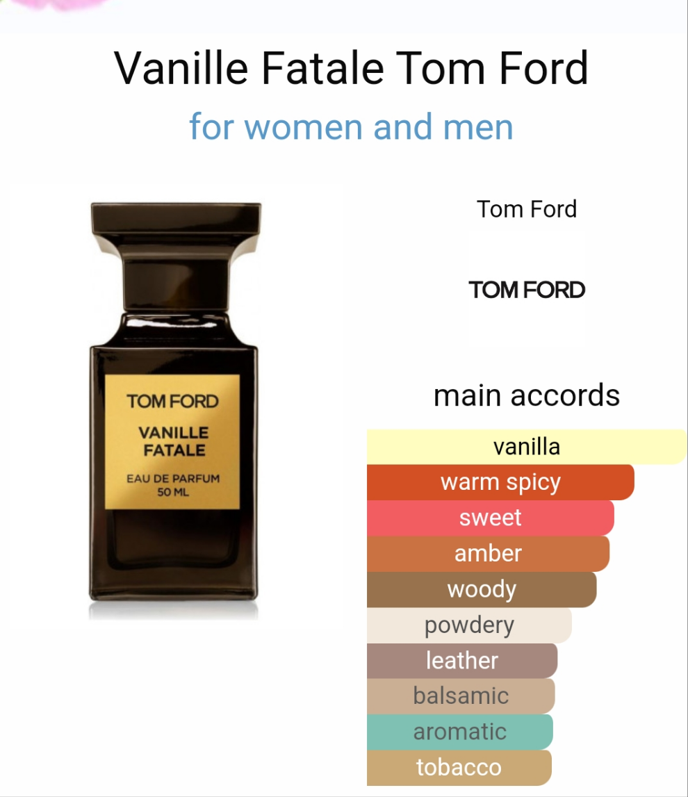 Vanille fatale by tomford 100ml