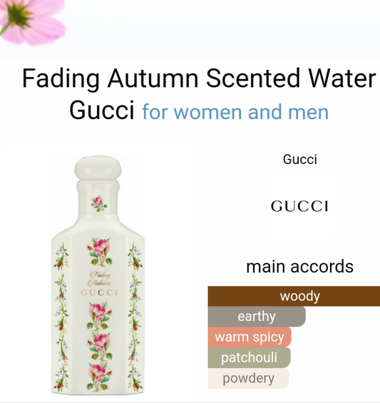 Fading Autumn Scented Water by Gucci 150ml