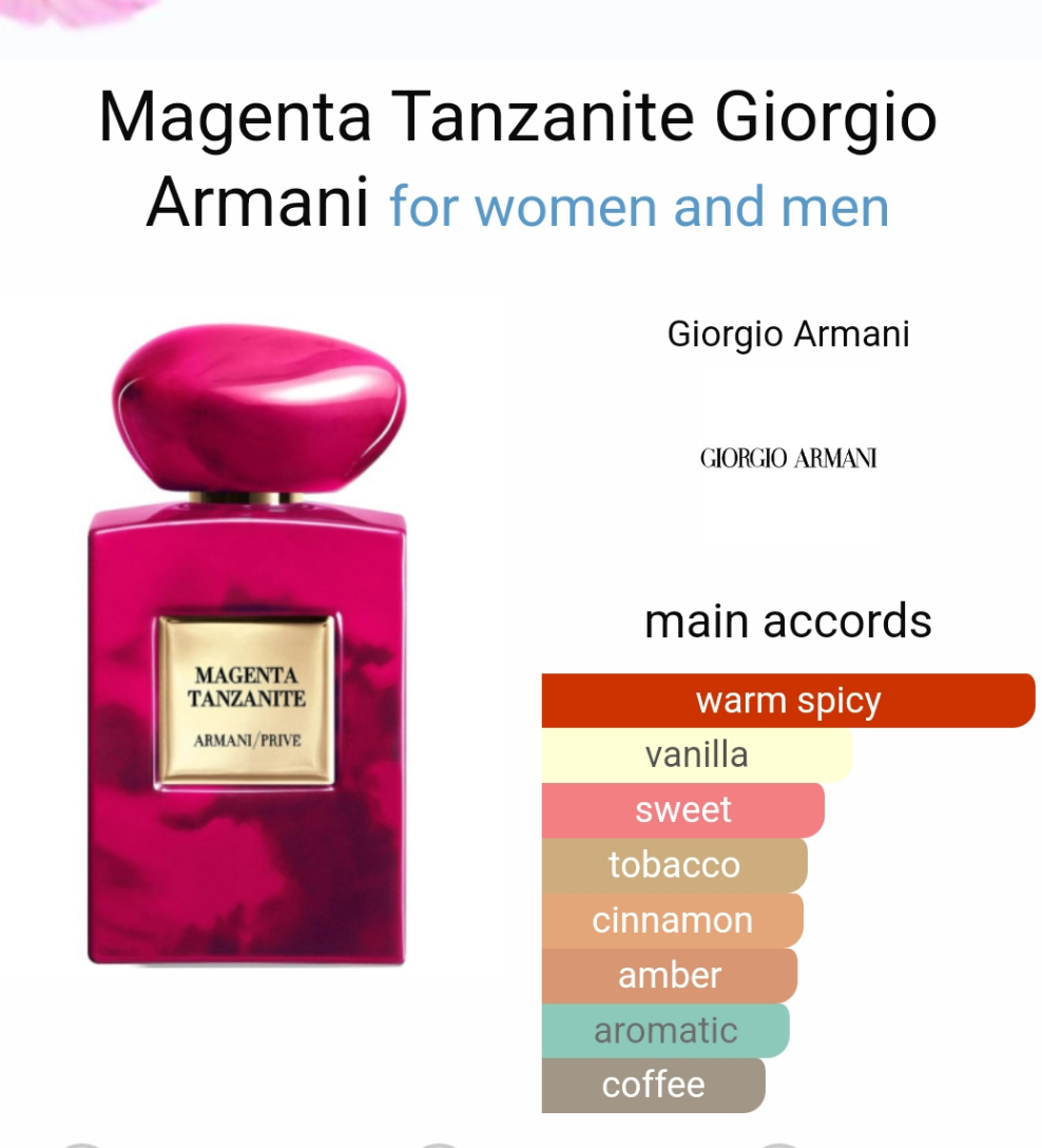 Magenta Tanzanite by Giorgio Armani 100ml