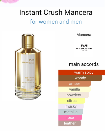 Instant Crush by Mancera 120ml