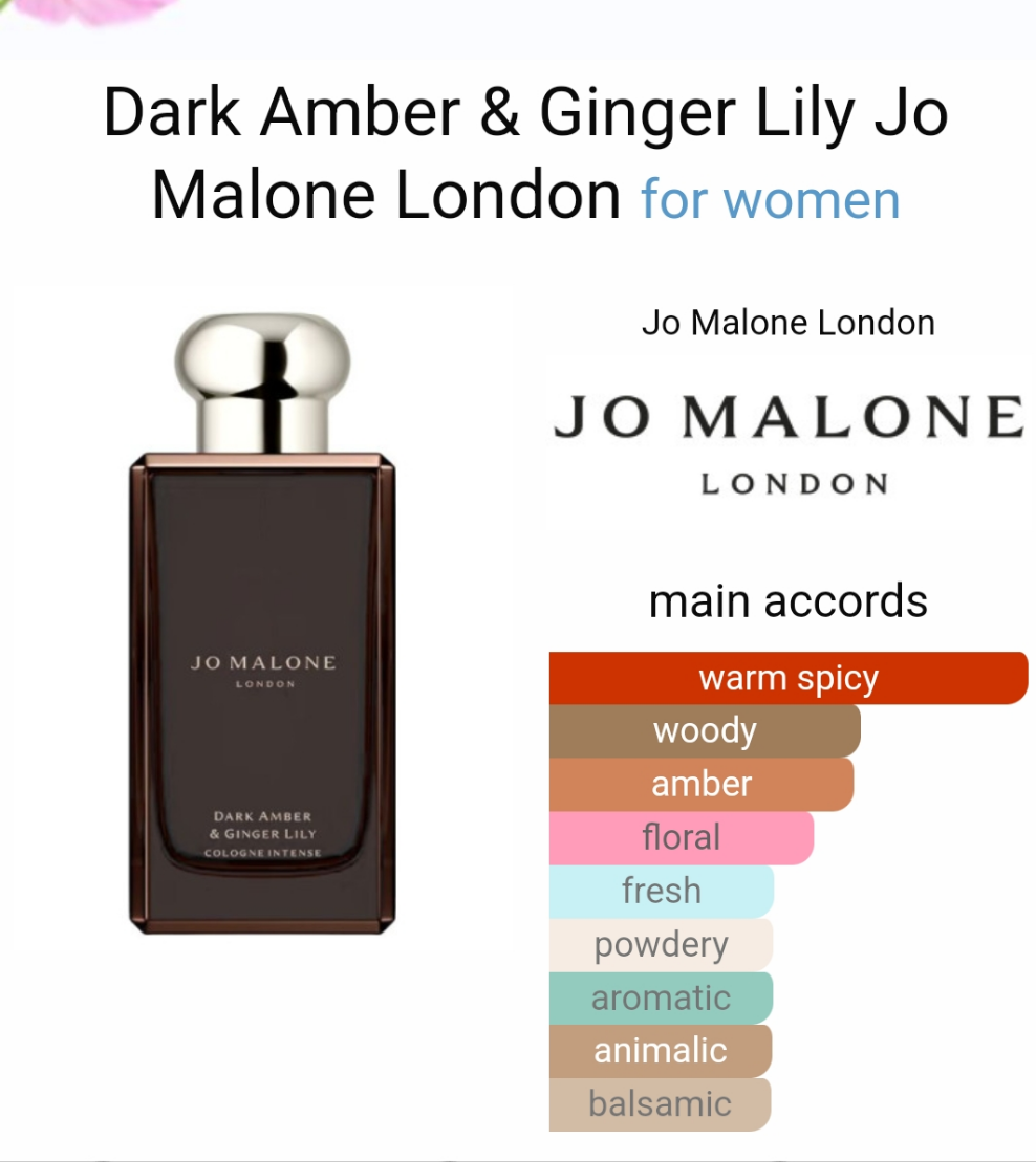 Dark Amber & Ginger Lily by Jo Malone 100ml