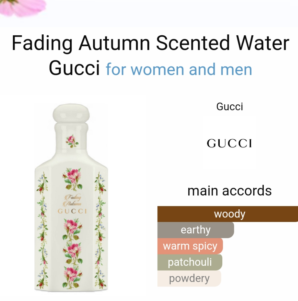 Fading Autumn Scented Water by Gucci 150ml