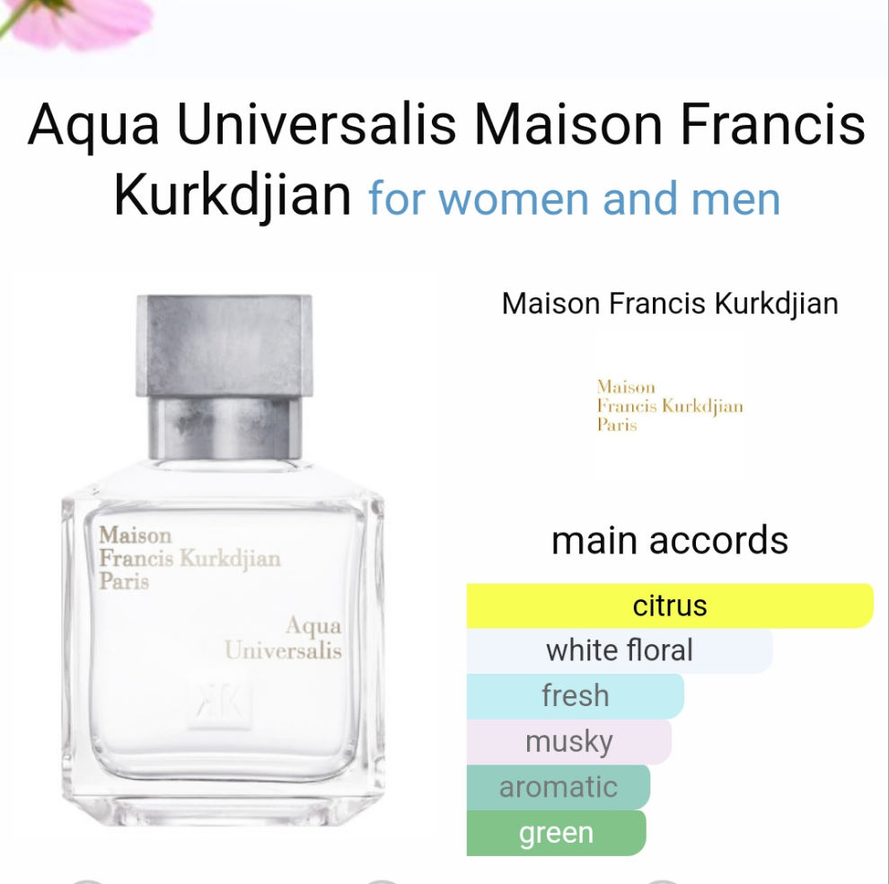 Aqua Universalis by Maison Francis Kurkdjian 70ml